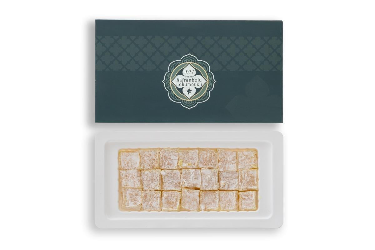 HEDİYELİK ÜRÜNLERSakız Aromalı Lokum 190 gr. (Vakumlu Paket)