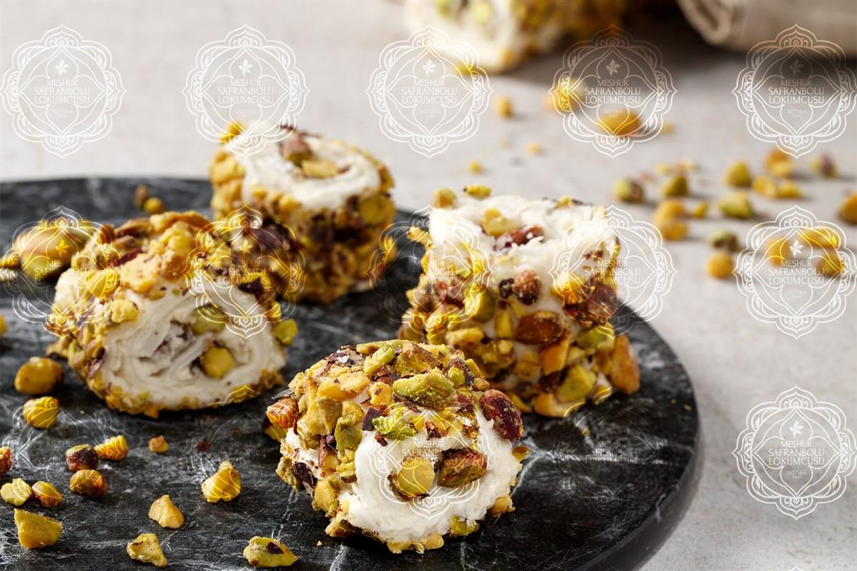 WRAP DELIGHTSRolled  Special Turkish Delight With Pistahio