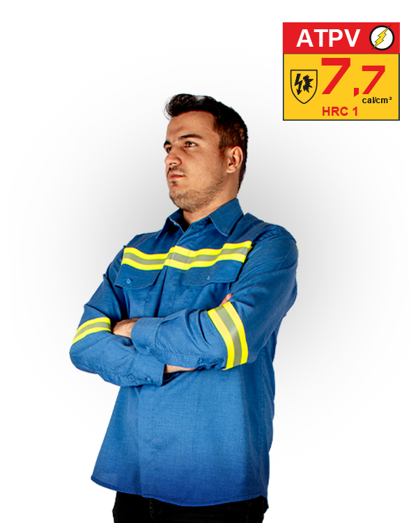 ELECTPRO® ARC PROTECTOR ARAMID S1L ALX Elektrik Arkından Koruyucu Gömlek