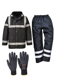 PORTWEST SOĞUK İKLİM GİYSİ SETİ (S433 - S482 - A146 CEKET-PANTOLON-ELDİVEN)