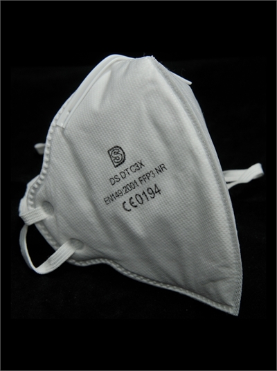 DTC3X-FFP3 Ventilsiz, Katlanabilir Toz Maskesi