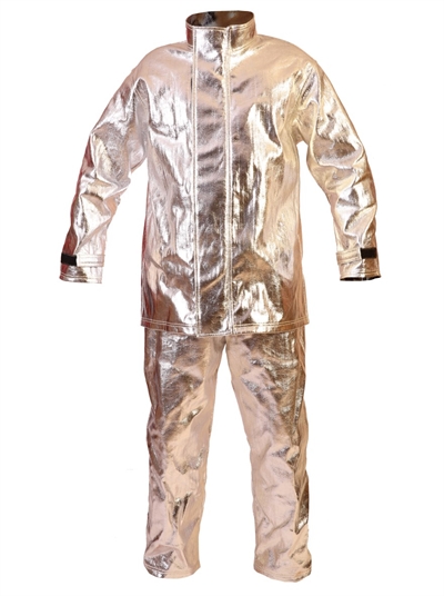 FYRAL® 800 V Alüminize Viskon Radyan Isı ve Erimiş Metal Sıçramalarına Karşı Elbise