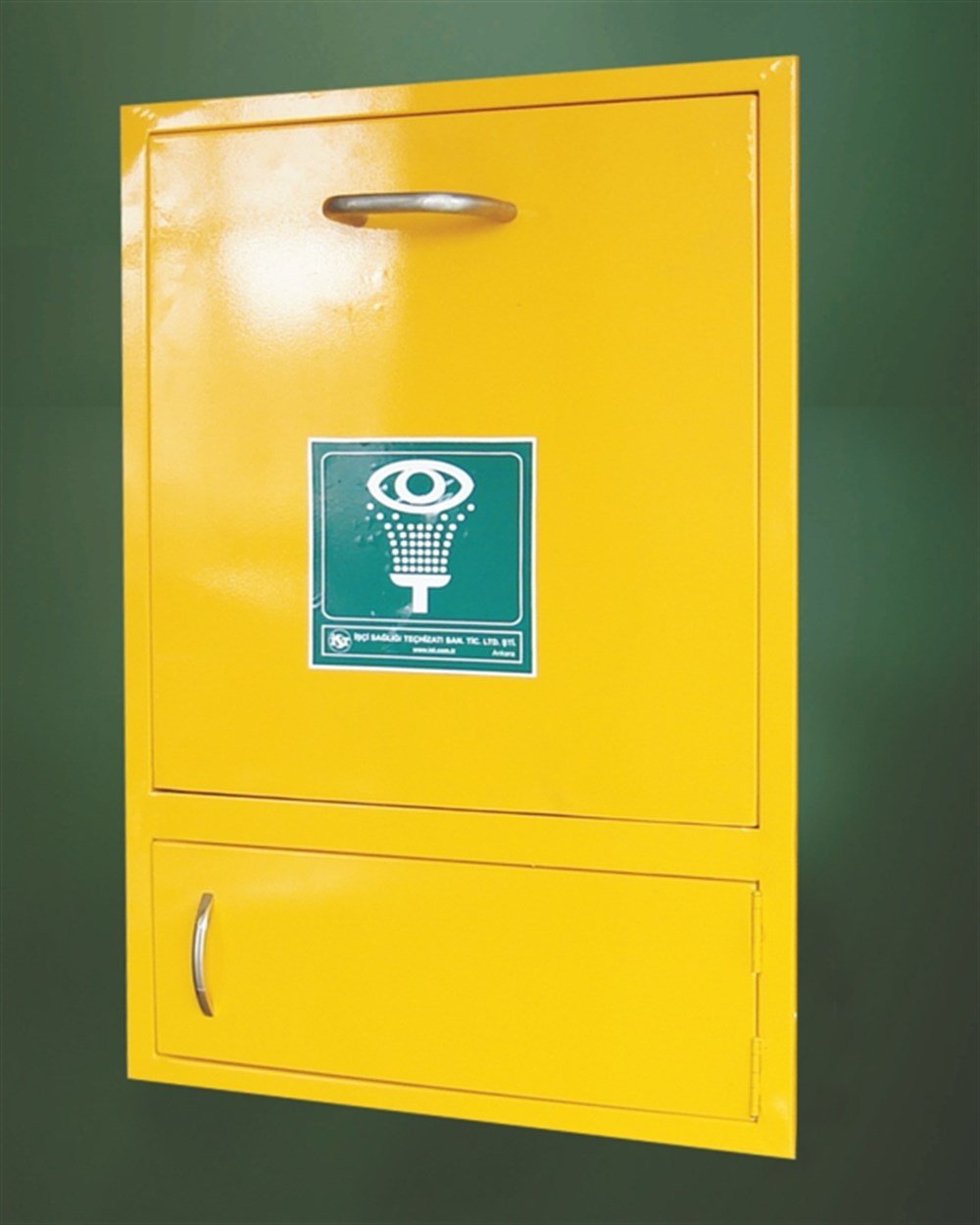 Göz/Yüz Yıkama Çeşmesi, Dolap Tipi, Duvara Gömme