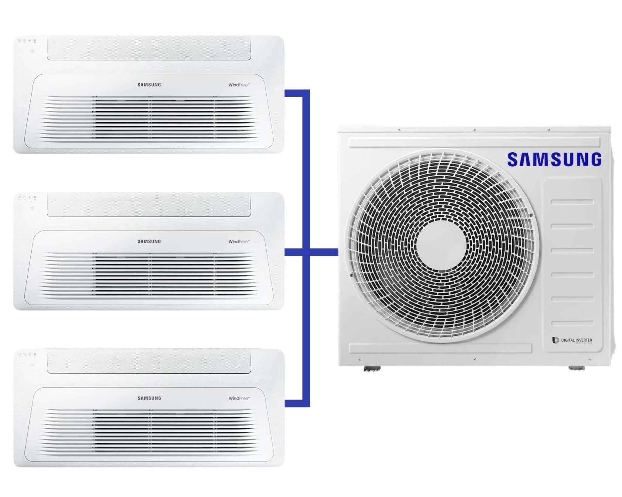 Samsung WindFree™ Kaset Tipi Multi Klima 12+12+12 BTU AJ068TXJ3KH Dış Ünite