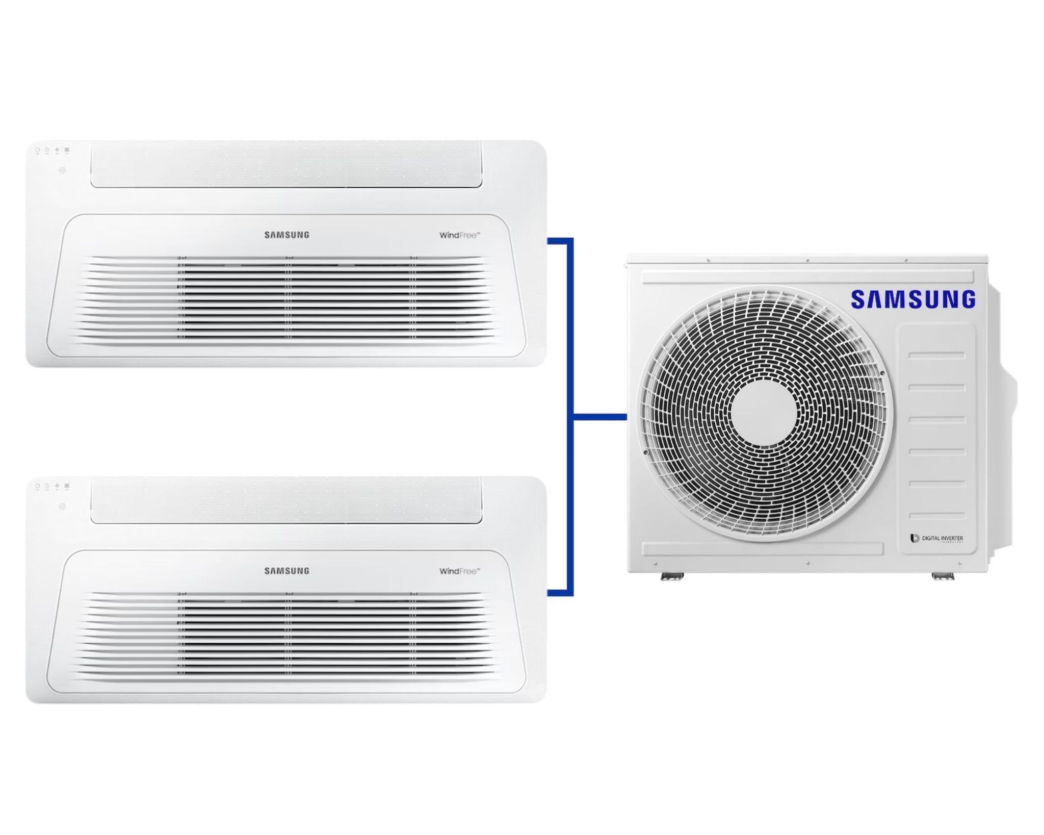 Samsung WindFree™ Tek Yön Kaset Tipi Multi Klima 9+18 BTU AJ068TXJ3KH Dış Ünite