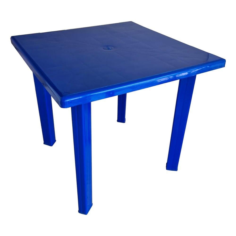 80x80 Anno Mavi 4 Ayaklı Masa