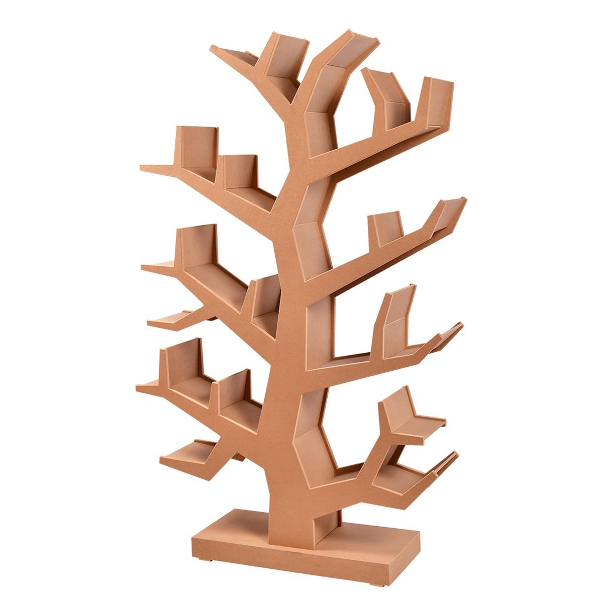 Ahşap Ağaç Kitaplık Ham