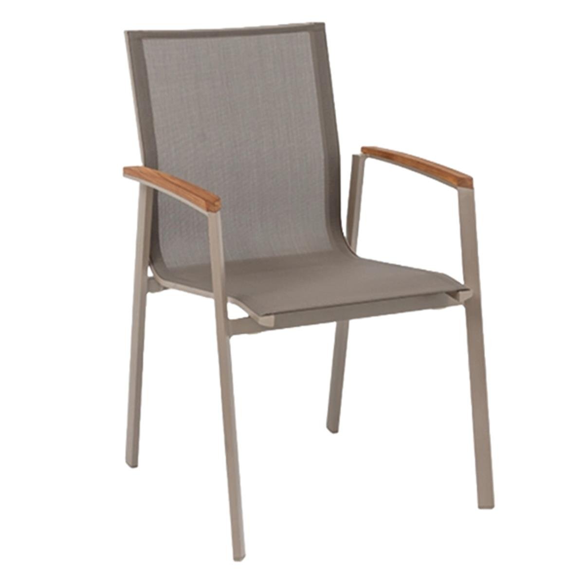 Alüminyum Capucino Fileli Sandalye