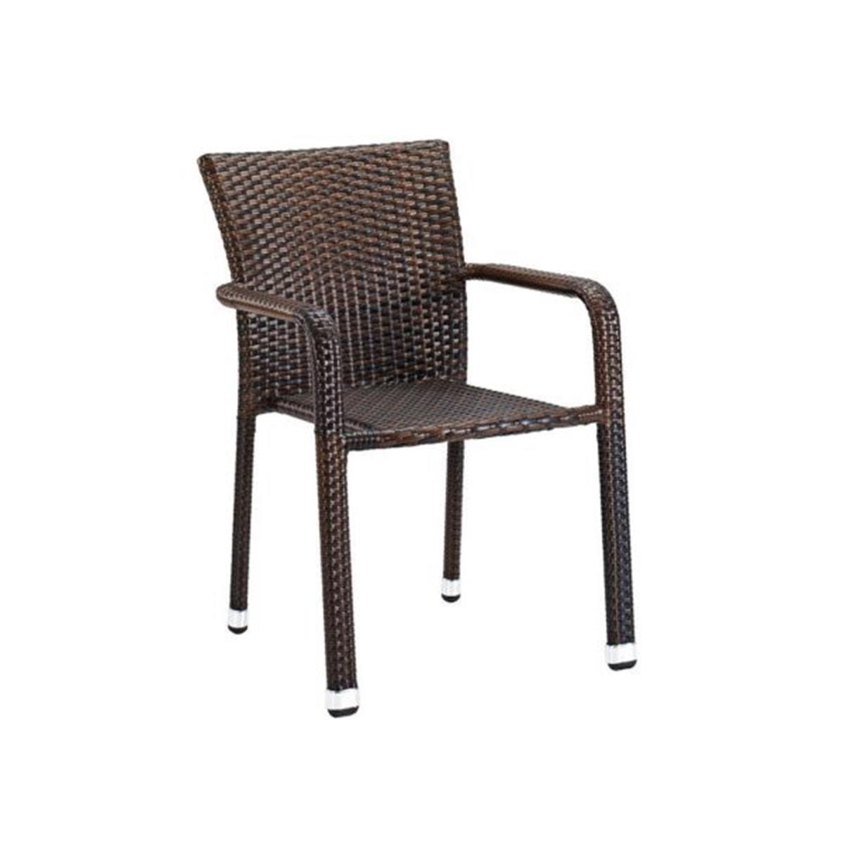 CAD012 Alüminyum Rattan Koltuk