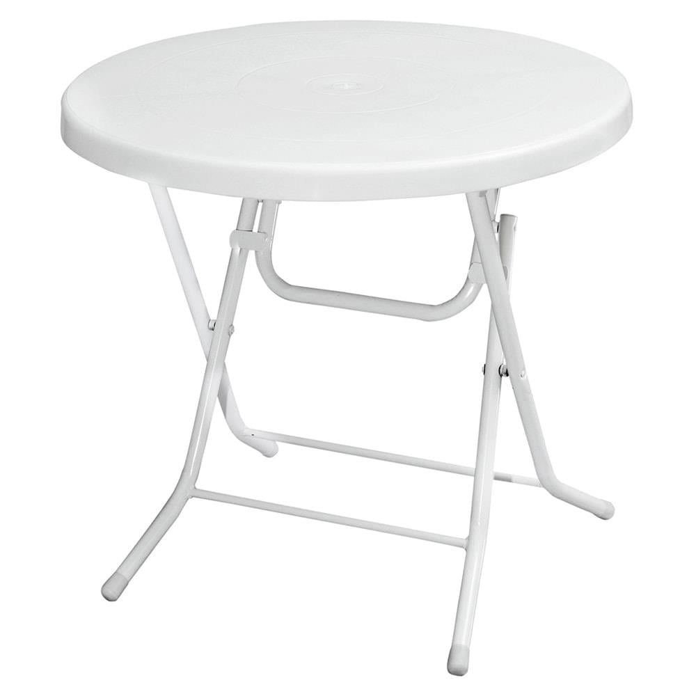 Rose Katlanır Beyaz Plastik Masa