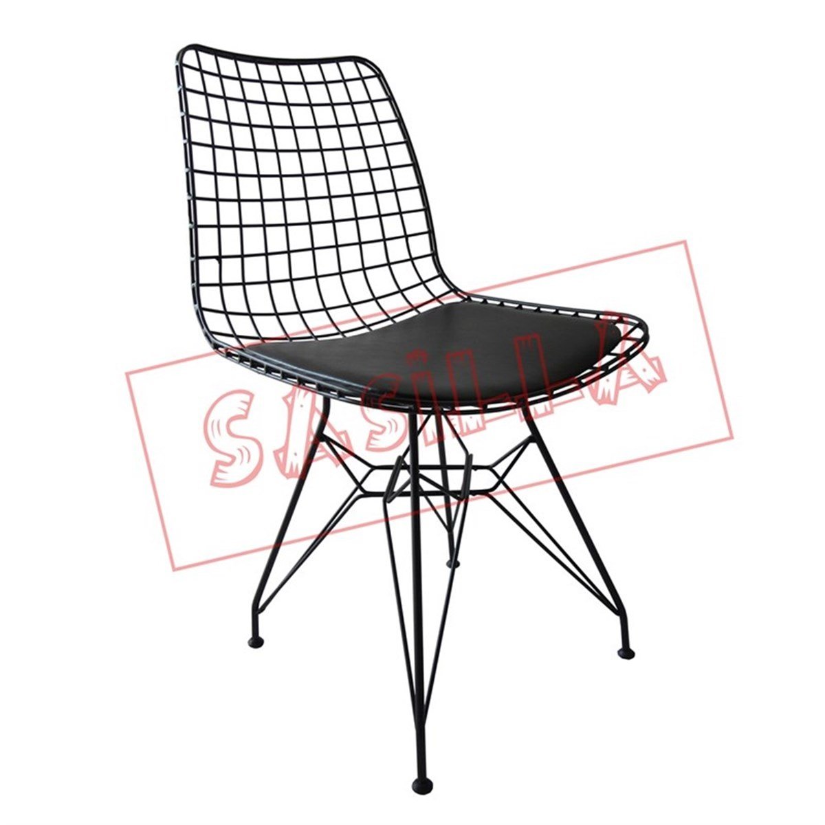 Cage Metal Tel Sandalye - Sadece 259 TL ye Tel Sandalye - Tel Sandalye  Üreticiden Direk Satış