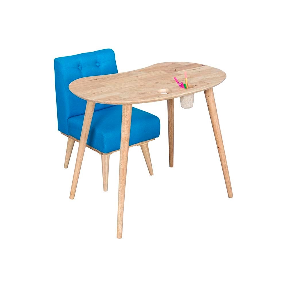 Cute Ahşap Çocuk Masa Takımı