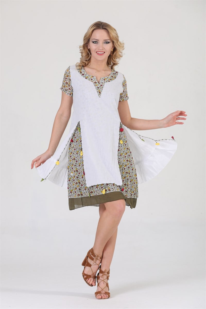 OTANTİK / ETNİK ELBİSE -3821