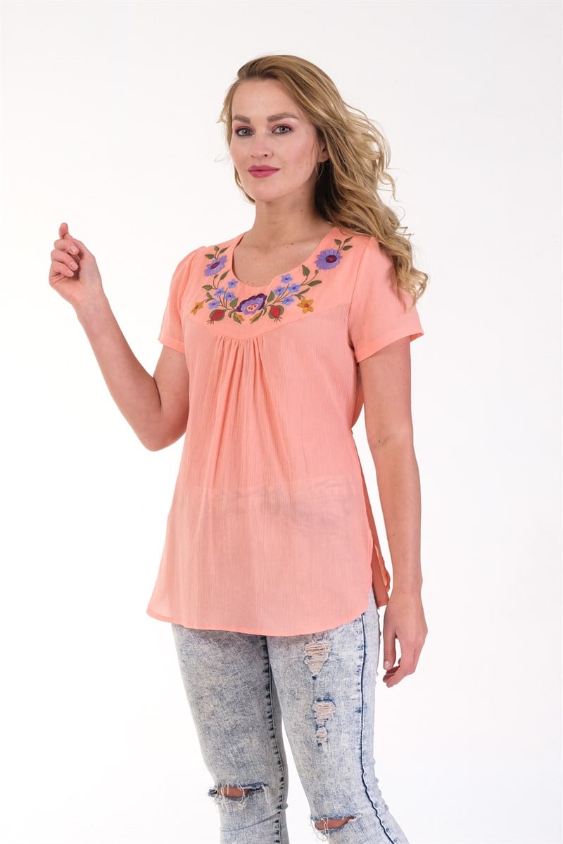 OTANTİK ETNİK GİYİM  YAZLIK ELBİSE ERC COLLECTİON 4526-S