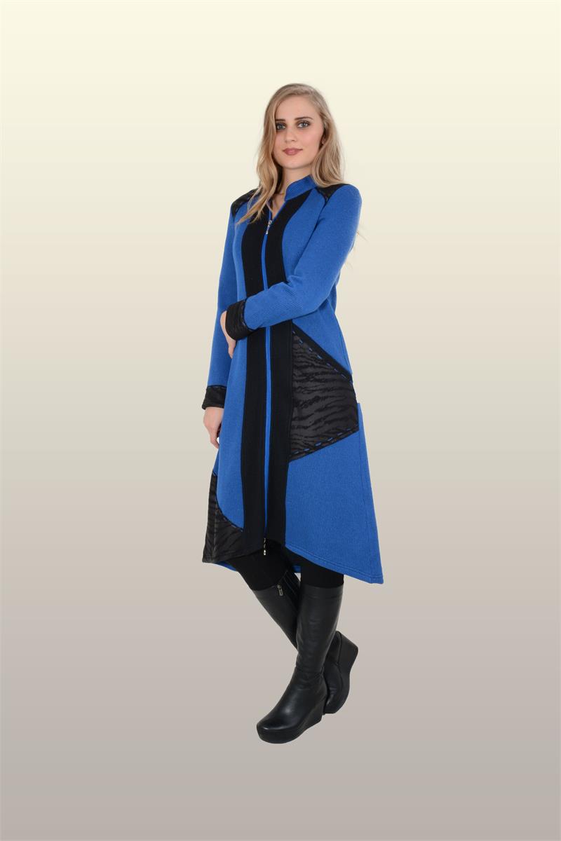 Otantik Giyim-729-Triko Derili Kap-Sax
