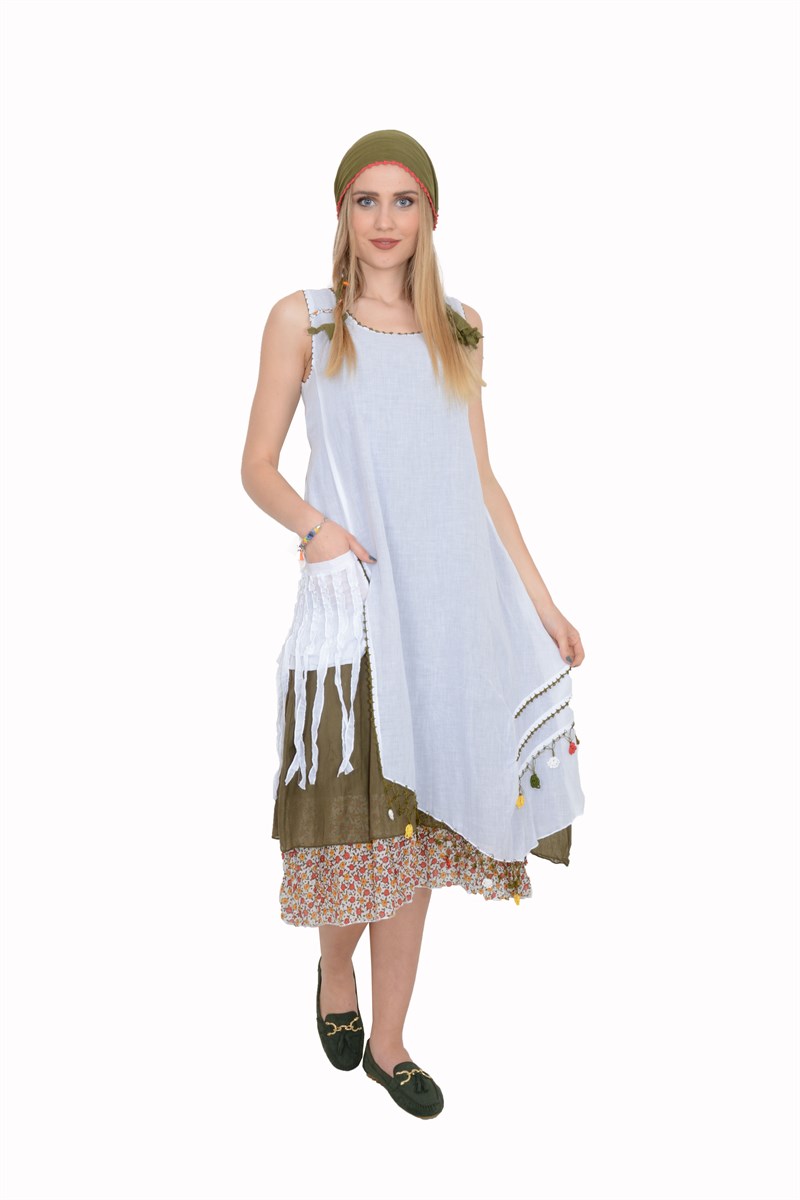 Otantik /Etnik Giyim-Elbise-829