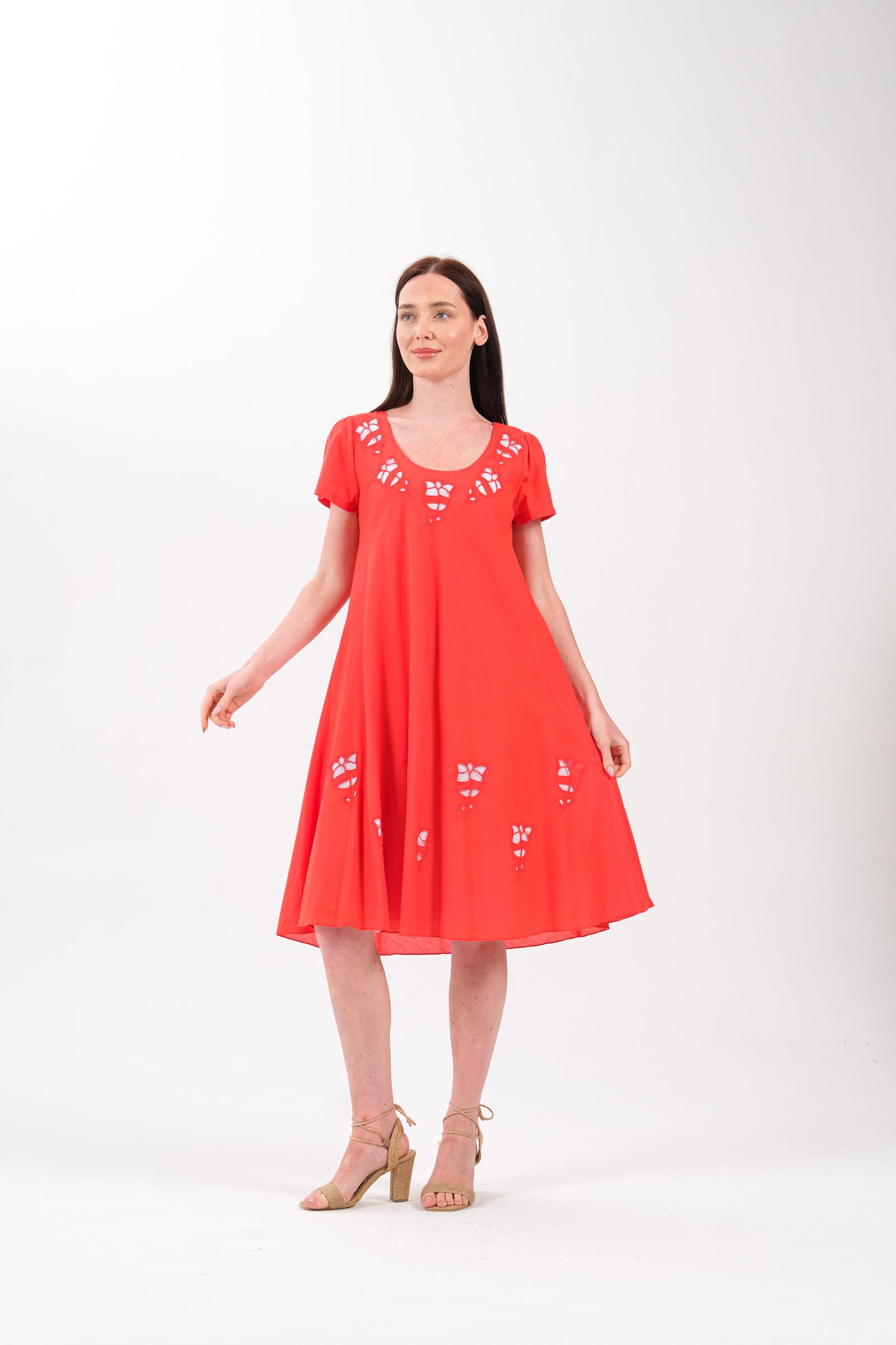 8026 Lale Mercan Elbise