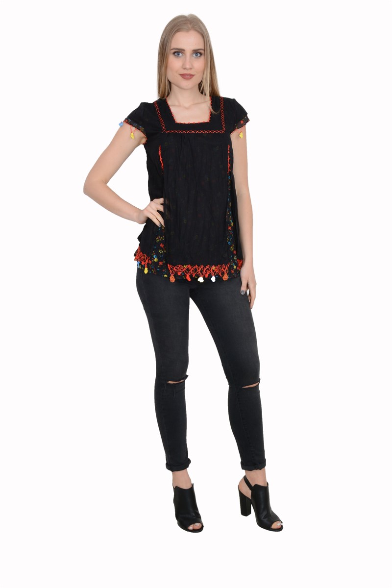 Otantik /Etnik Giyim-Buluz-843