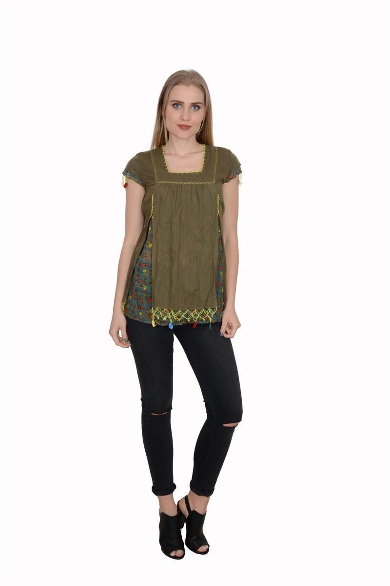 Otantik /Etnik Giyim -Bluz -843