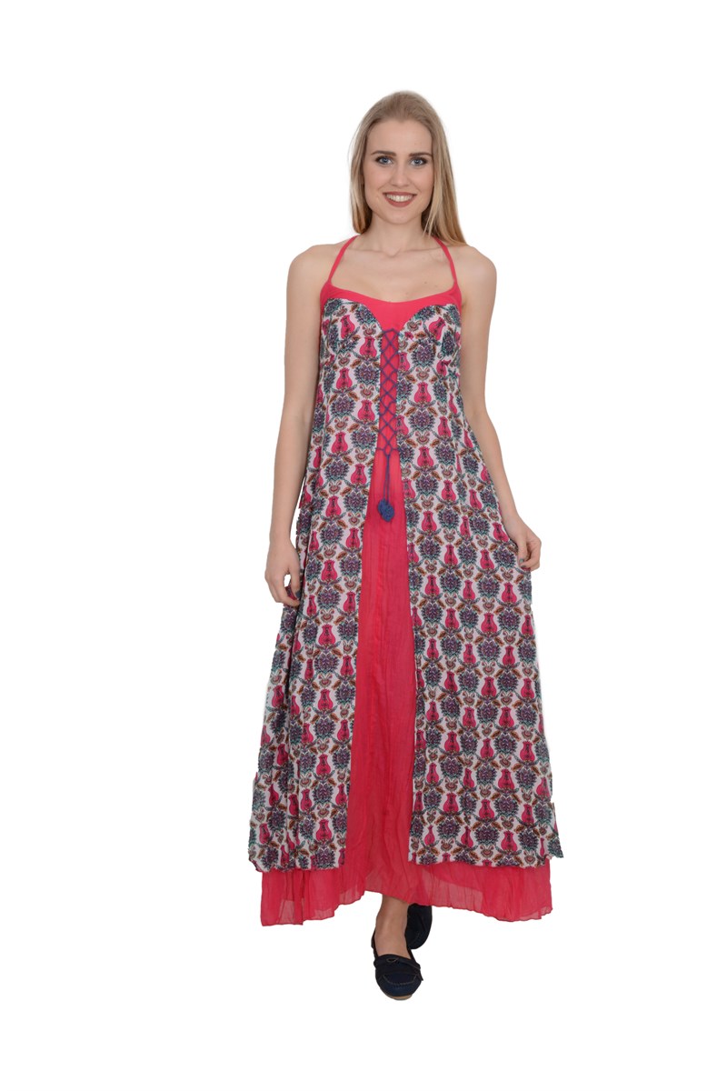 Otantik /Etnik Giyim-Elbise -920