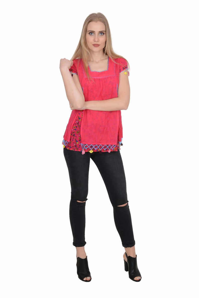 Otantik /Etnik Giyim-Buluz-843