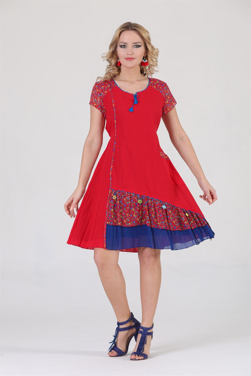 OTANTİK / ETNİK ELBİSE -3702