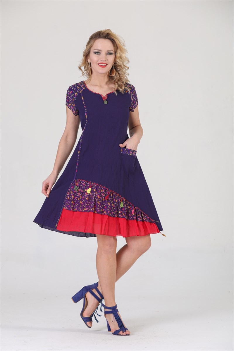 OTANTİK / ETNİK ELBİSE -3702