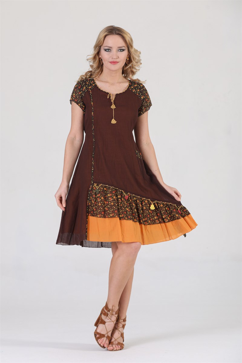 OTANTİK / ETNİK ELBİSE -3702