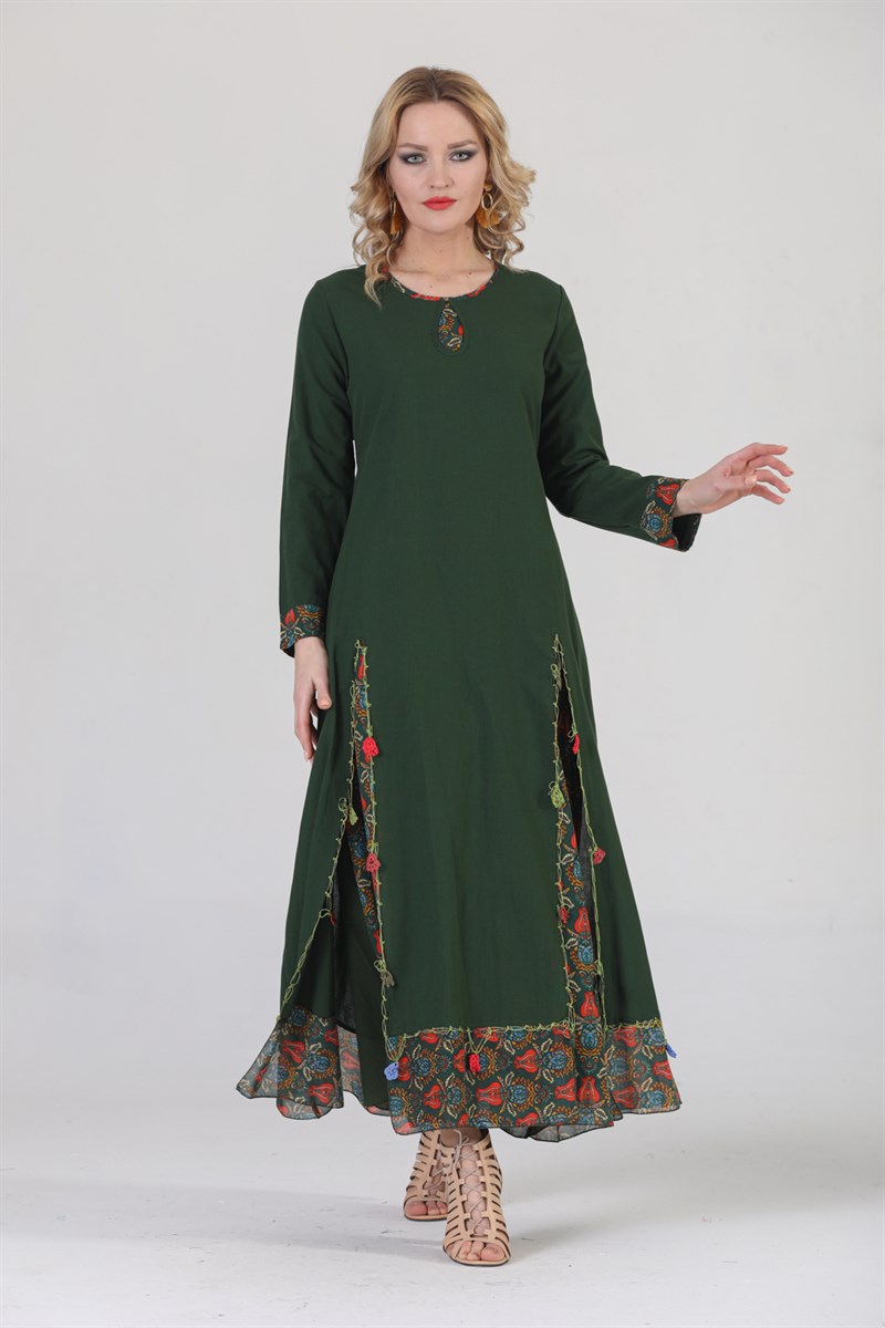 OTANTİK / ETNİK ELBİSE -3738