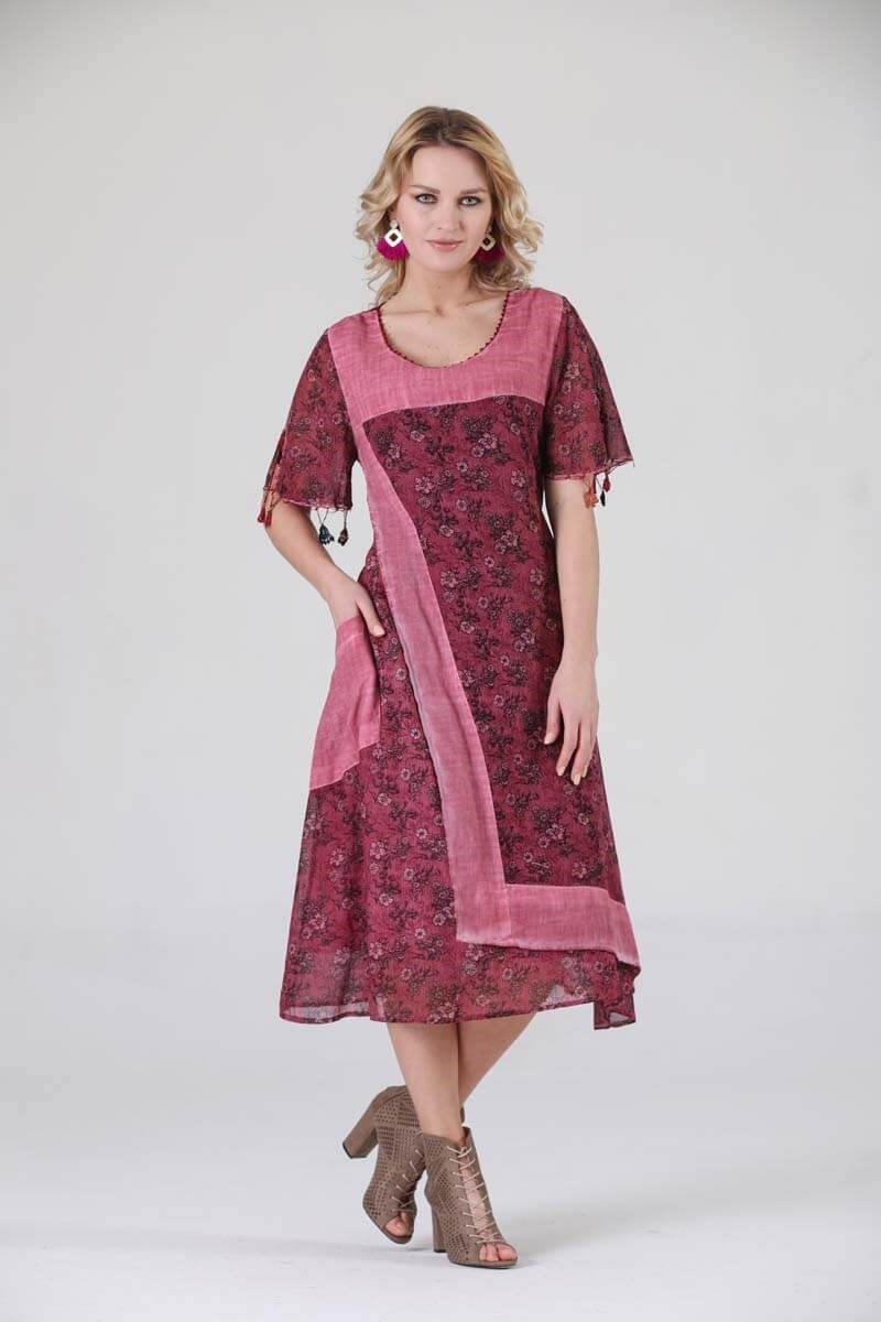 OTANTİK / ETNİK ELBİSE -3758