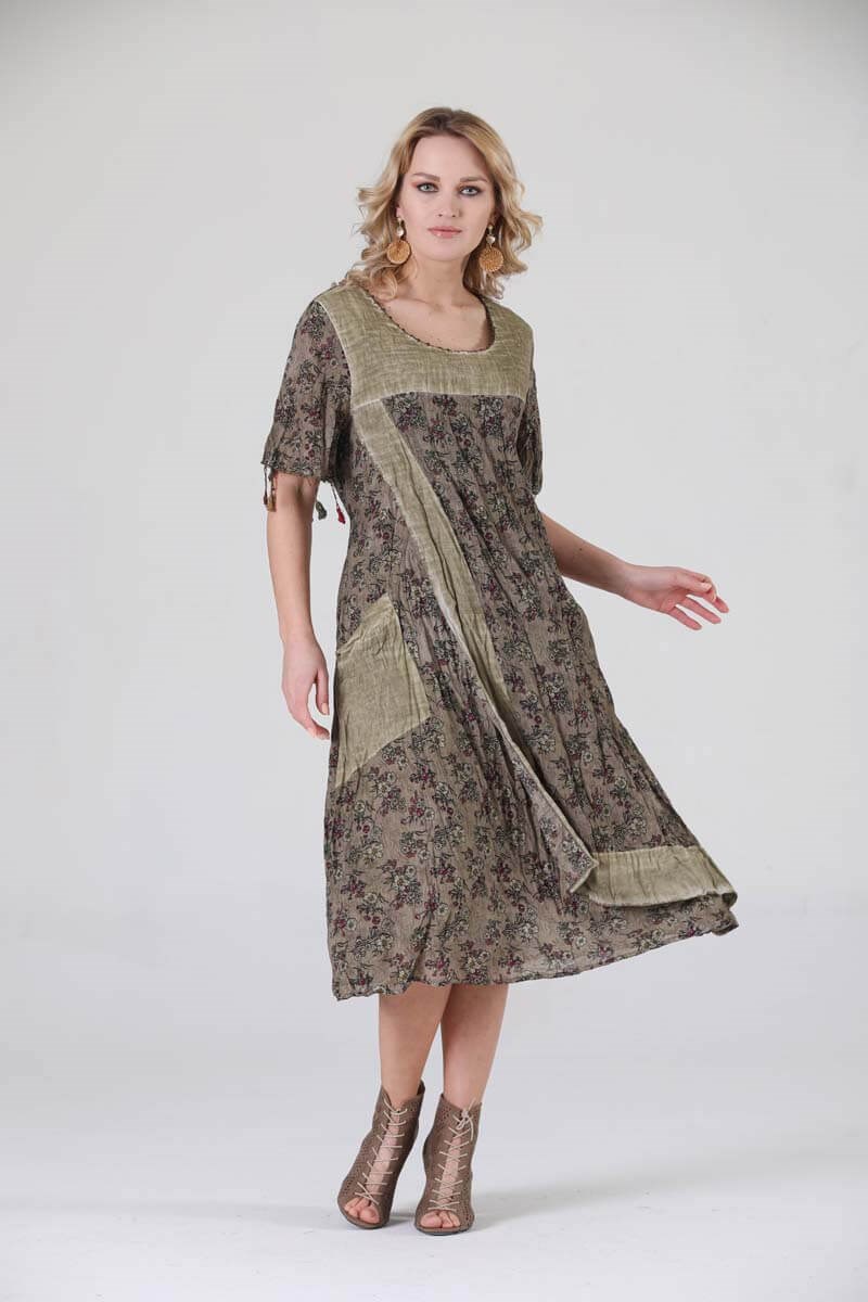 OTANTİK / ETNİK ELBİSE -3758