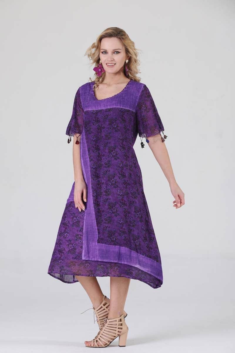 OTANTİK / ETNİK ELBİSE -3758