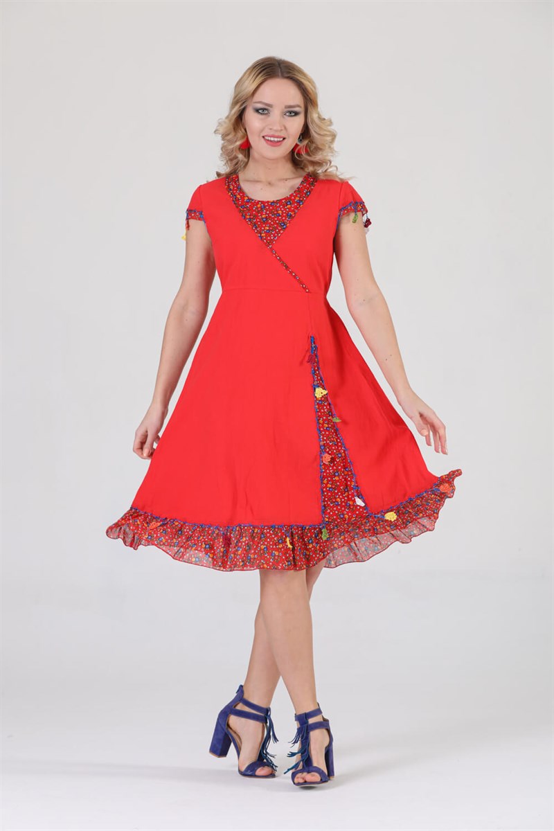 OTANTİK / ETNİK ELBİSE -3765