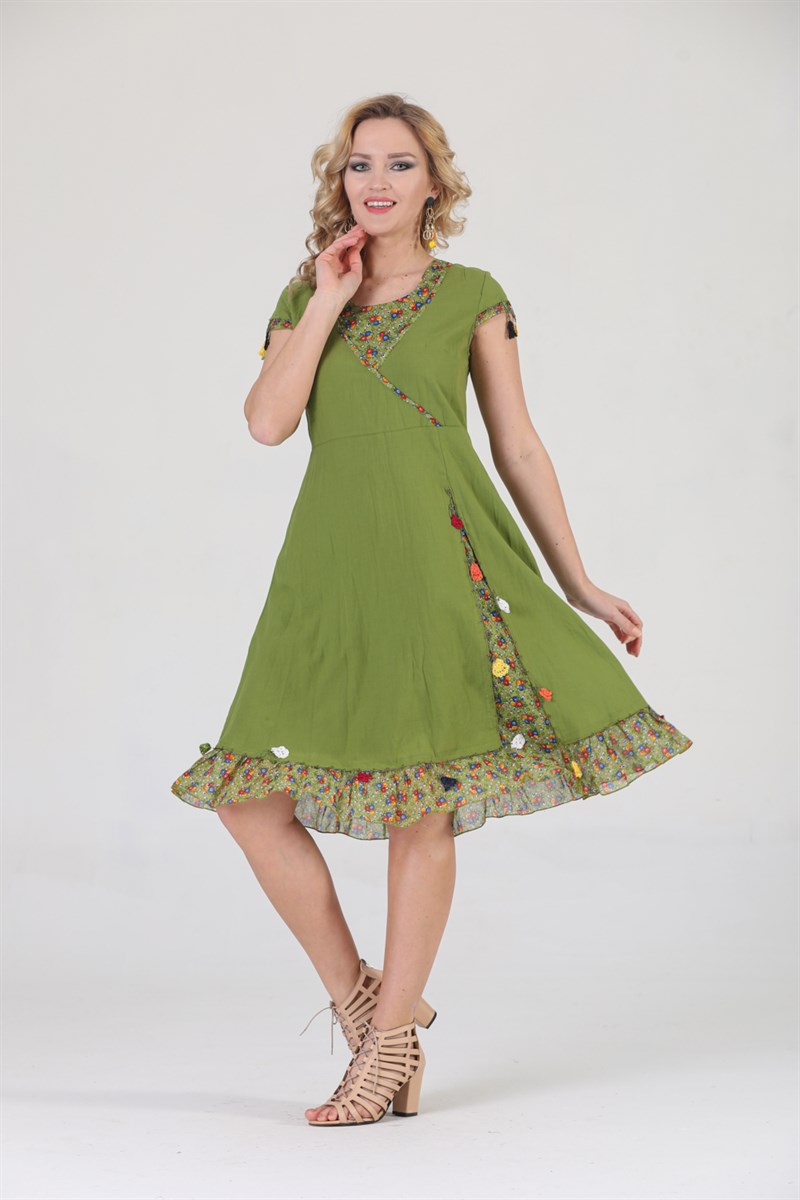 OTANTİK / ETNİK ELBİSE -3765