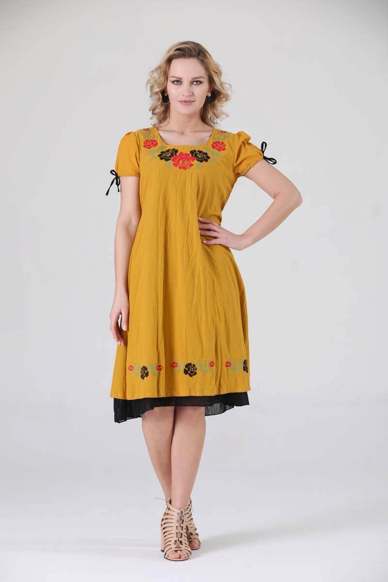 OTANTİK / ETNİK ELBİSE -3811