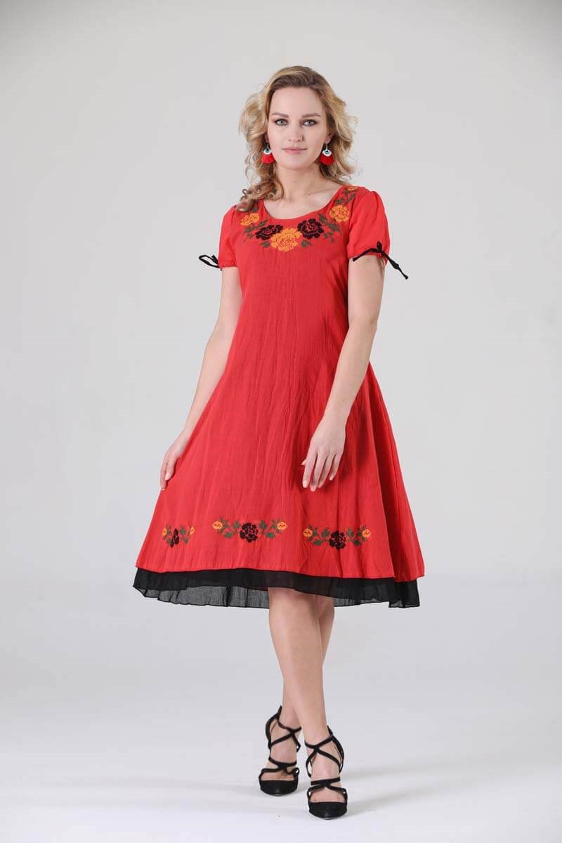 OTANTİK / ETNİK ELBİSE -3811