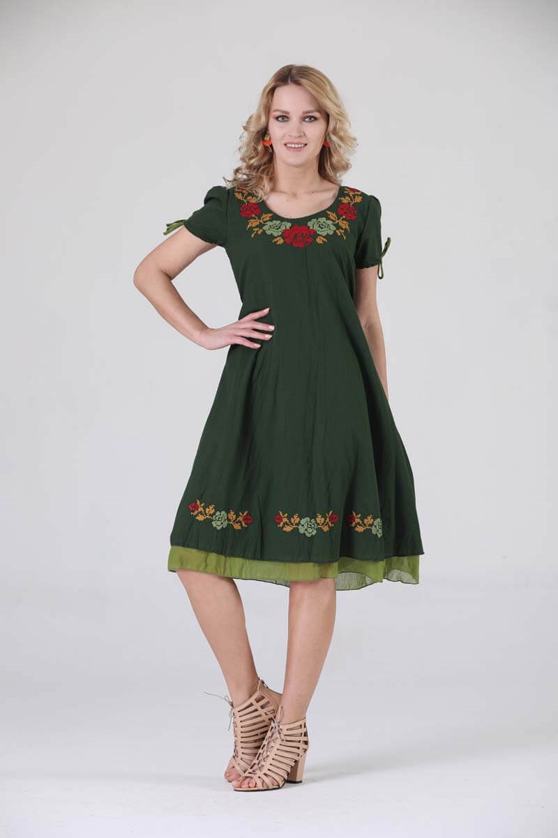 OTANTİK / ETNİK ELBİSE -3811