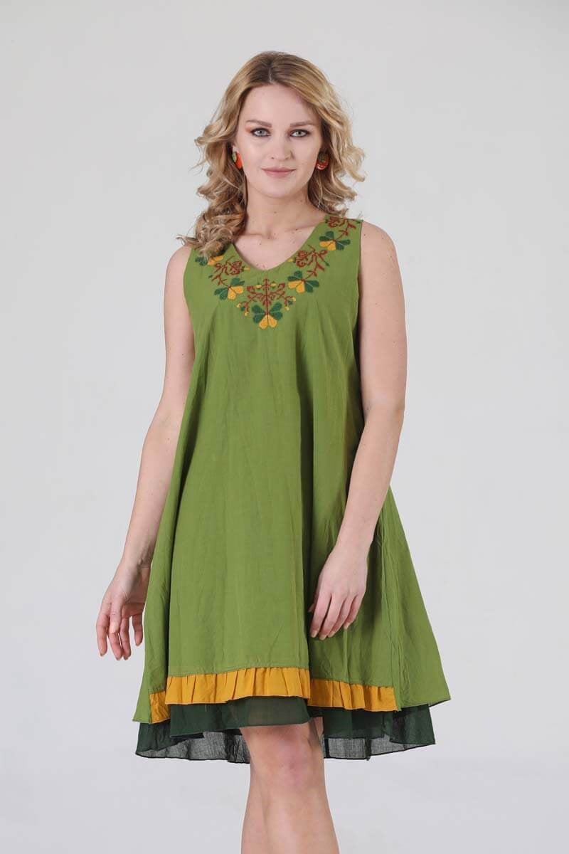 OTANTİK / ETNİK ELBİSE -3813