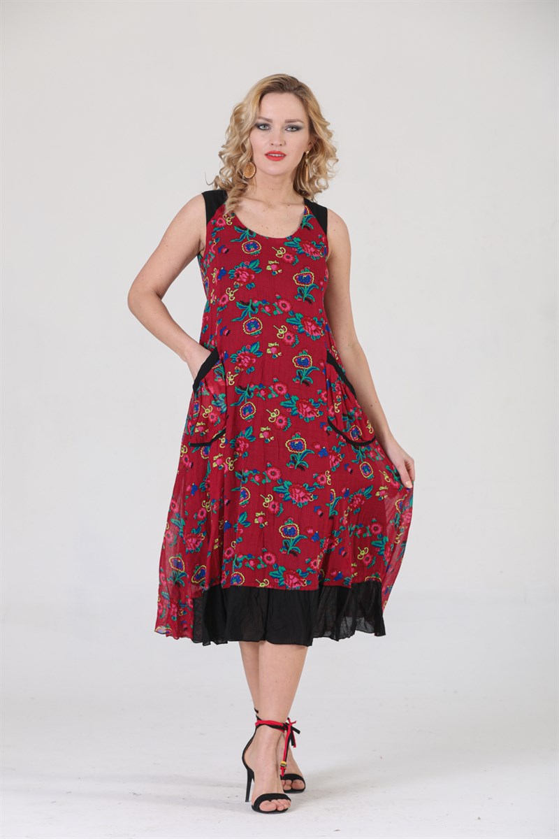 OTANTİK / ETNİK ELBİSE -3818