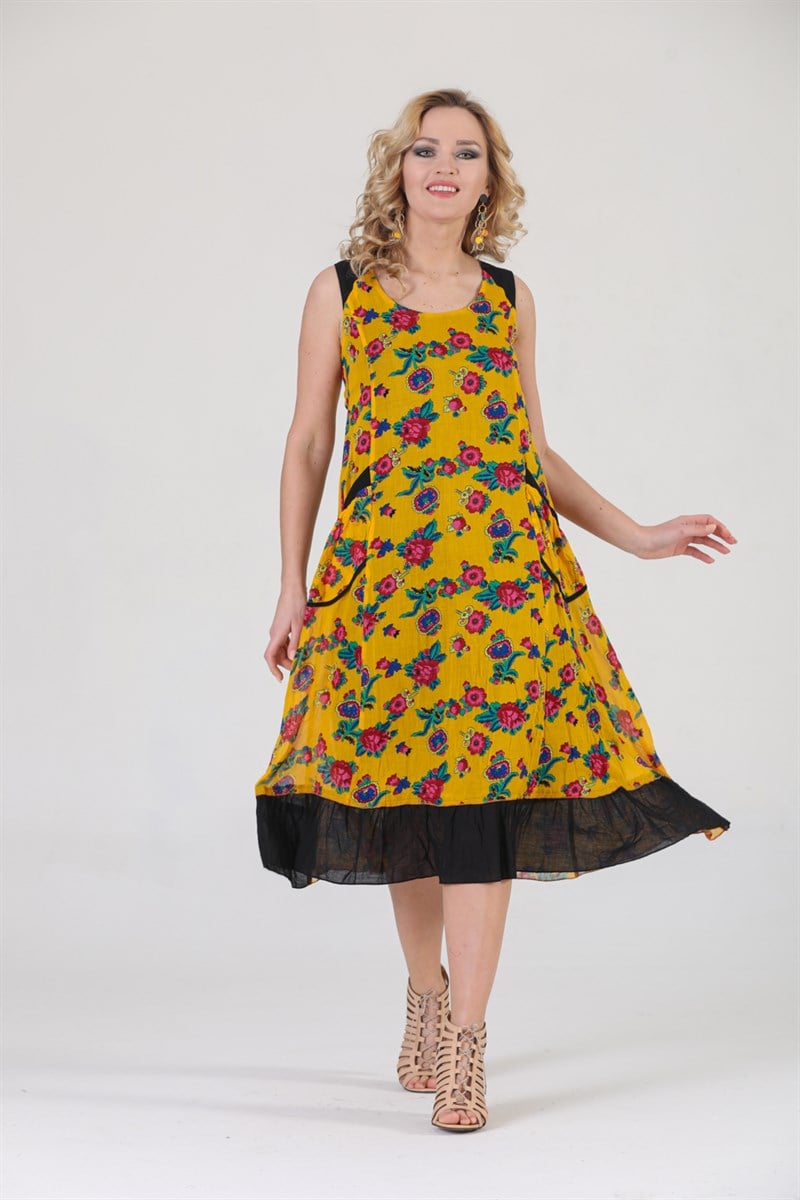 OTANTİK / ETNİK ELBİSE -3818