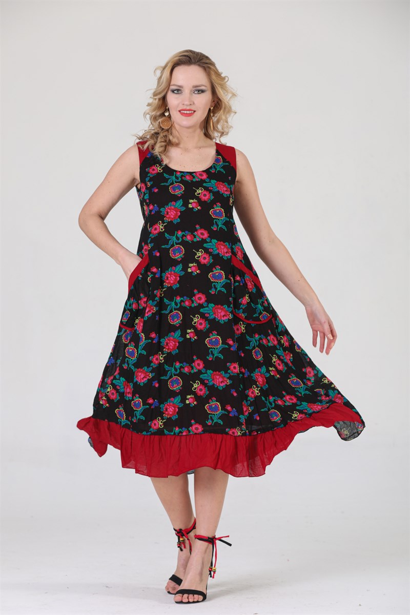 OTANTİK / ETNİK ELBİSE -3818