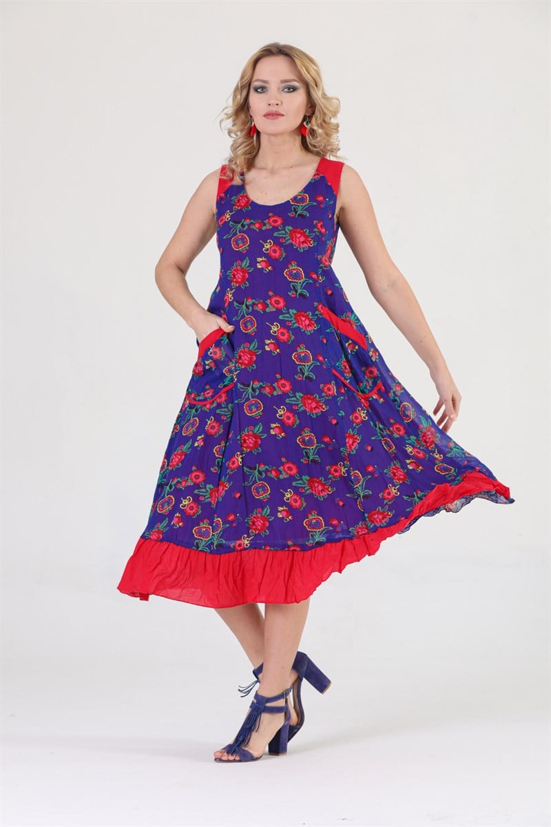 OTANTİK / ETNİK ELBİSE -3818