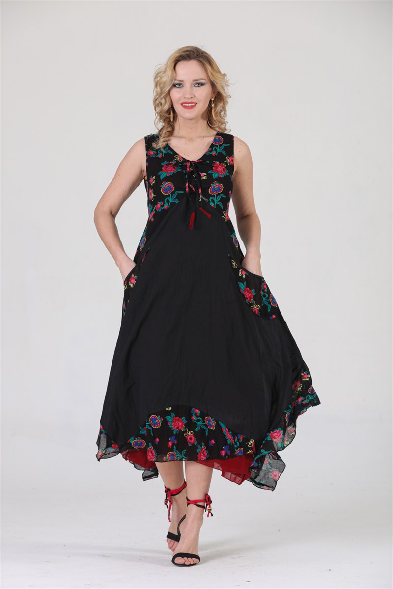 OTANTİK / ETNİK ELBİSE -3819