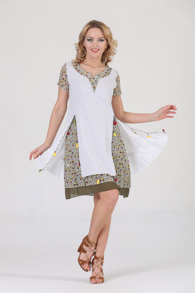 OTANTİK / ETNİK ELBİSE -3821