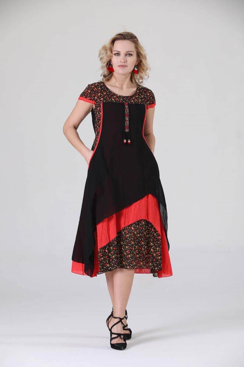 OTANTİK / ETNİK ELBİSE -3843