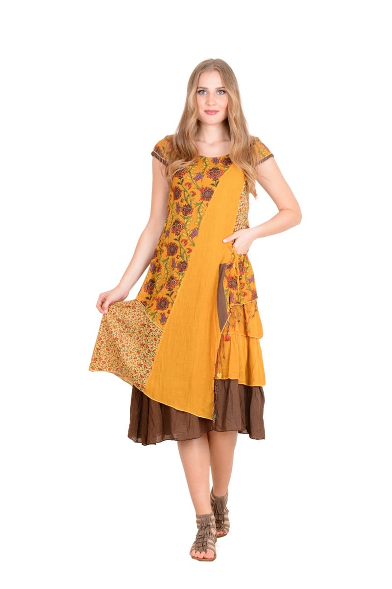 OTANTİK ELBİSE KOLLU  / 2019