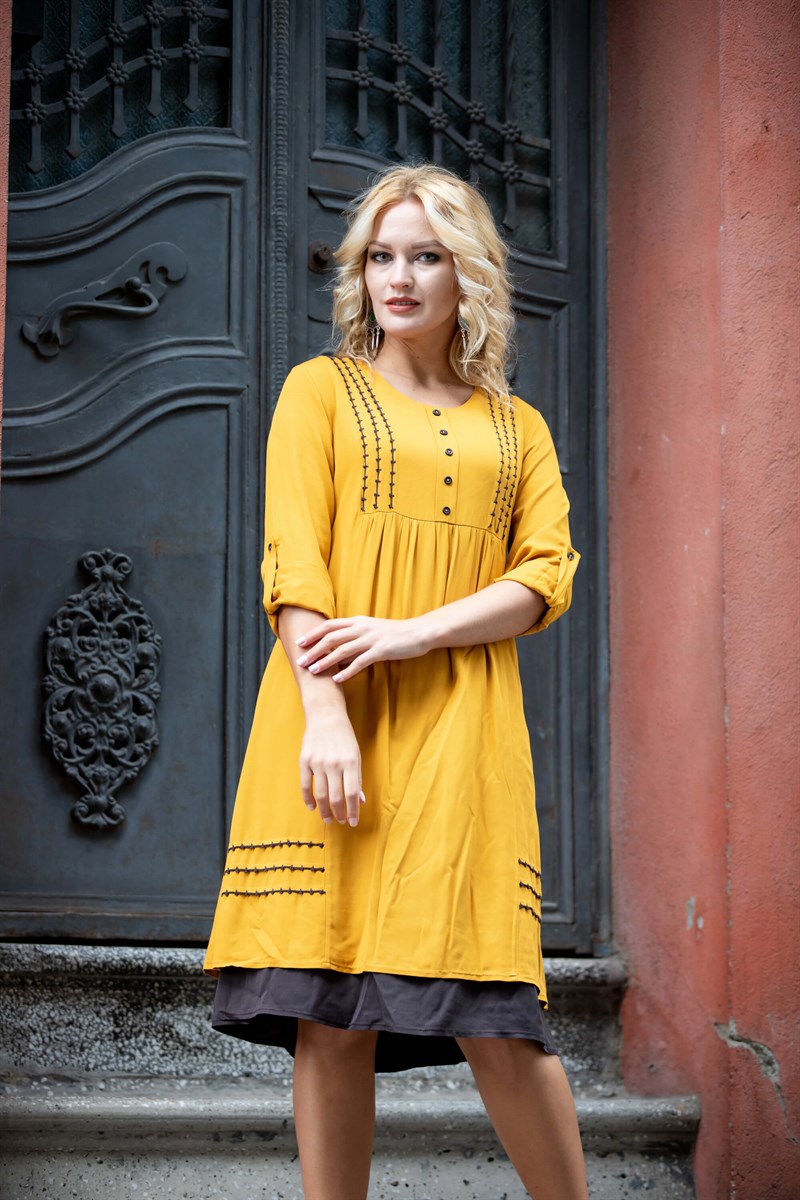 Otantik Elbise /4015