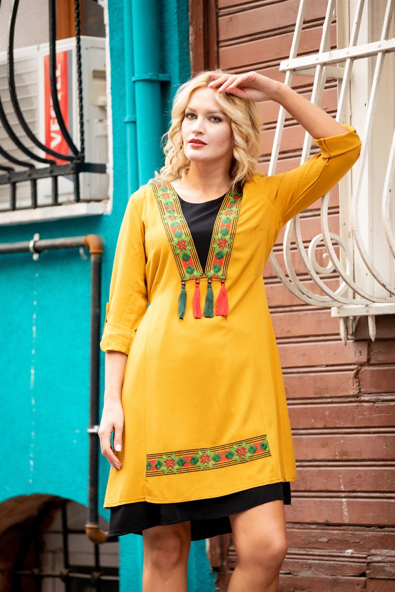 Otantik Elbise /4085-3