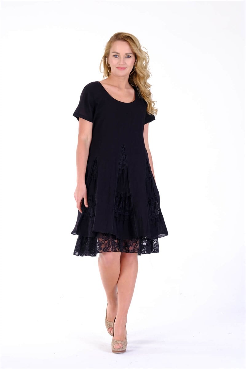 OTANTİK ETNİK GİYİM  YAZLIK ELBİSE ERC COLLECTİON 3856 Sİ