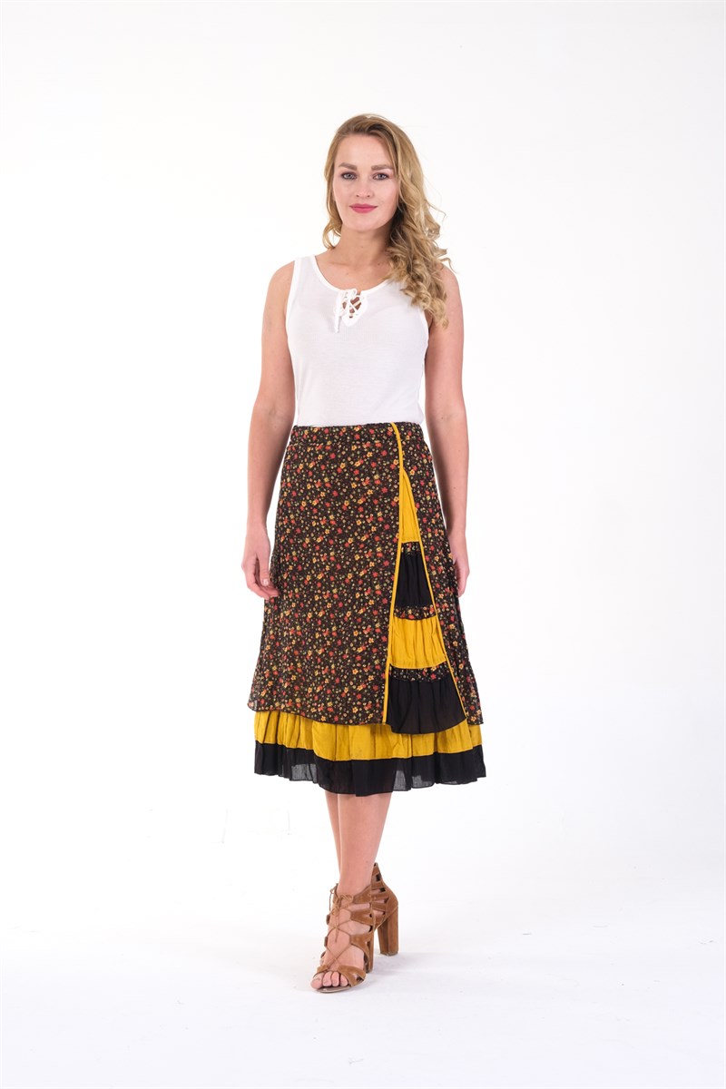 OTANTİK ETNİK GİYİM  YAZLIK ELBİSE ERC COLLECTİON 4573-HA